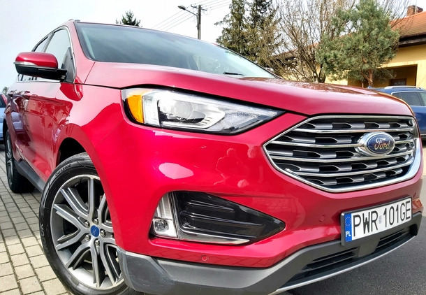 Ford EDGE cena 113000 przebieg: 69900, rok produkcji 2020 z Września małe 631